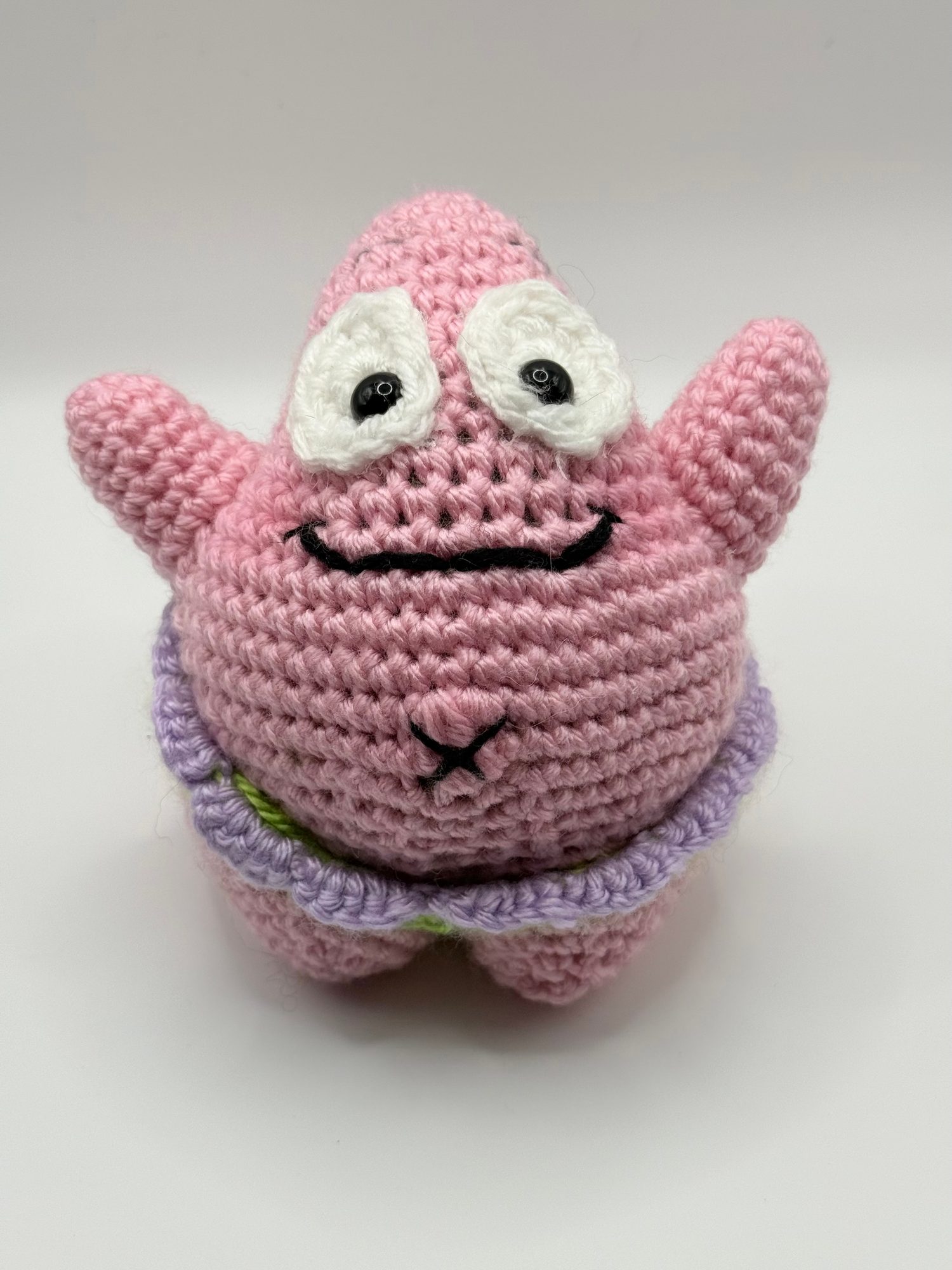 Pink Starfish Crochet Plush