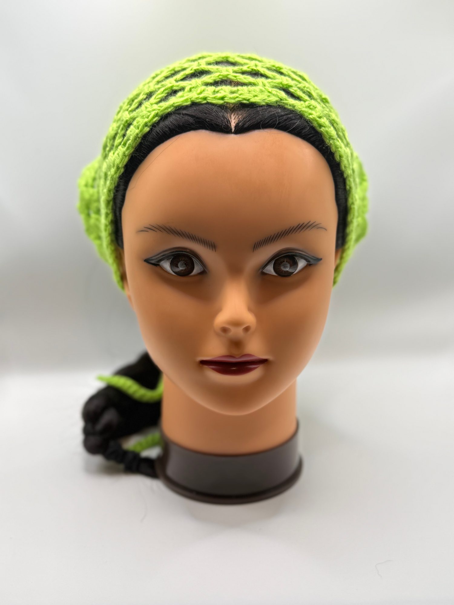 Handmade Crochet Lace Bandana | Boho Head Scarf | Gothic Hair Accessory